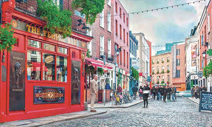 Ville de Dublin en Irlande