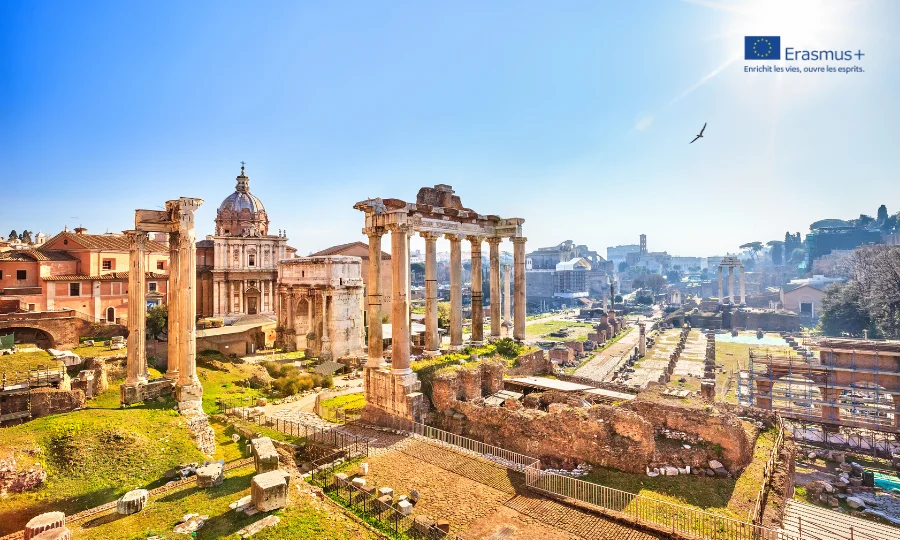 Cours d'italien en Italie : Apprendre à Rome ou Florence grâce à Erasmus+