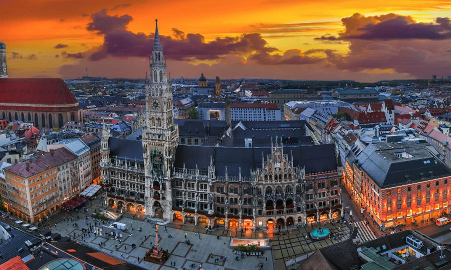 ville de Munich - voyage scolaire à Munich